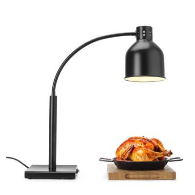 Pružná tepelná lampa , HENDI, Černá, 230V/250W, 268x200x(H)660mm | 273838